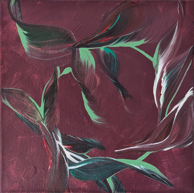 Burgundy Flower
