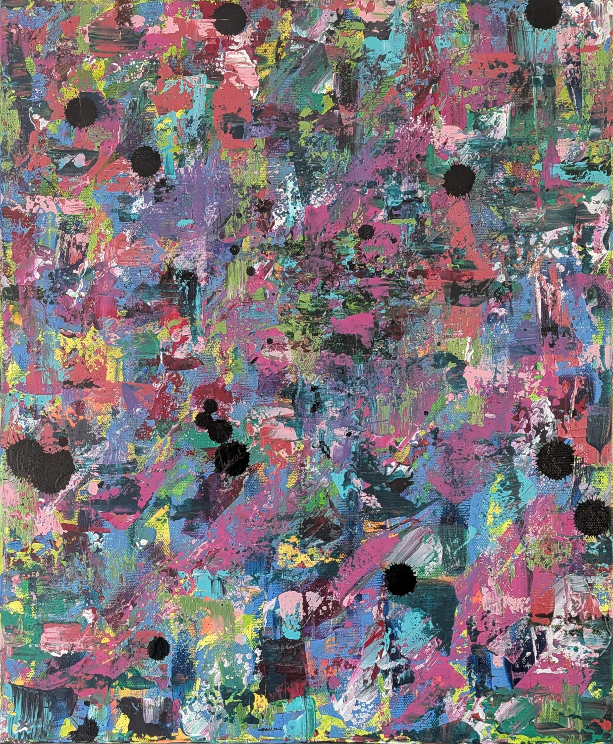 When Patience Becomes Part of the Painting