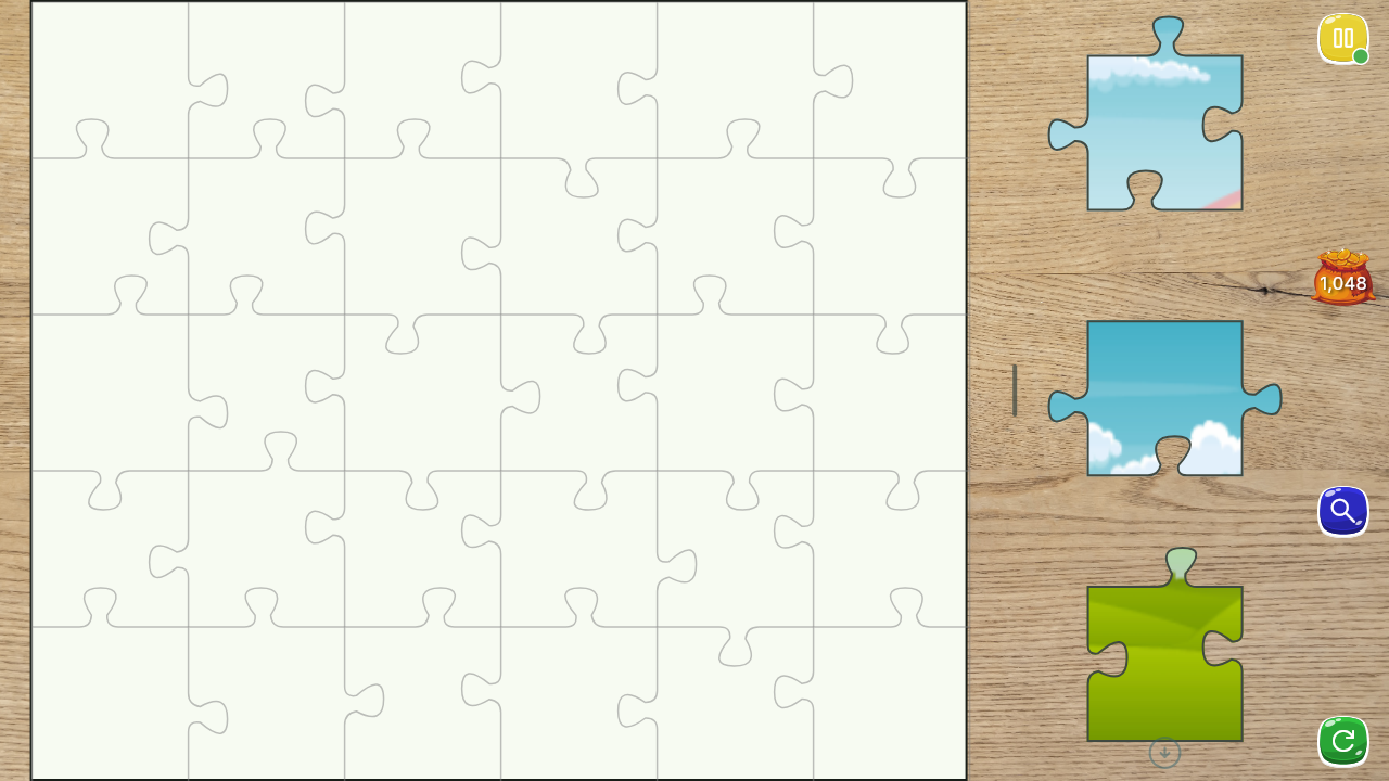 A game of Puzzles in progress
