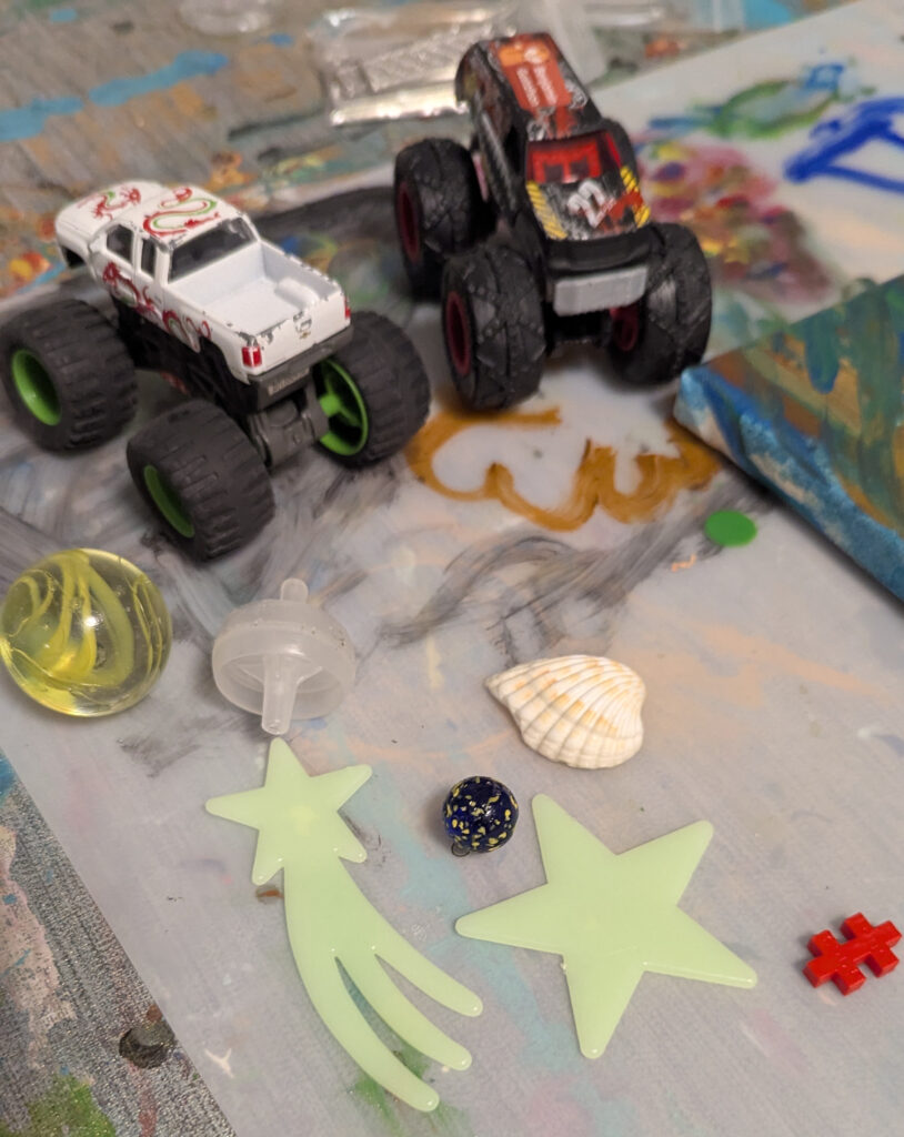 Some of the toys I used to experiment with.